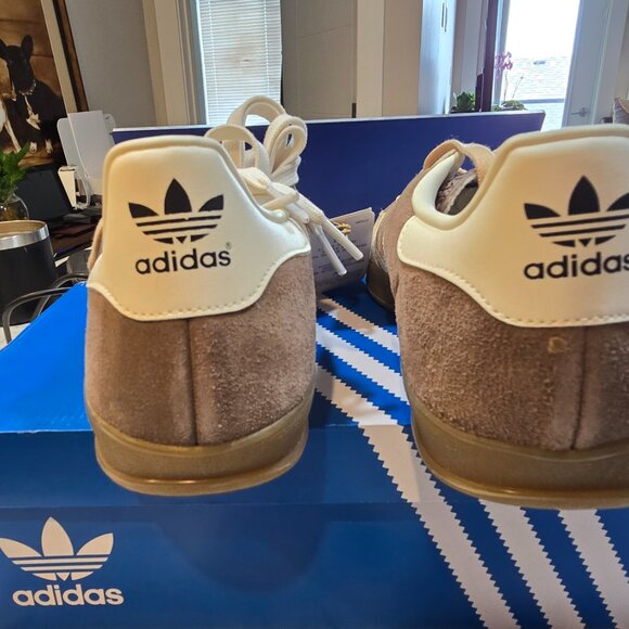 adidas Gazelle Indoor Earth Strata Magic Beige IF9646 Men's Size New 9.5 Shoes - Picture 6 of 13
